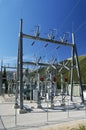 Power substation Royalty Free Stock Photo