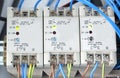 Power supply of electric current Royalty Free Stock Photo