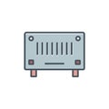 Power Supply Icon for Breadboard Applications Royalty Free Stock Photo