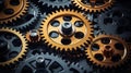 Power of Teamwork: Dynamic Gears Forming a Strong Network