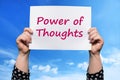 Power of Thoughts Royalty Free Stock Photo