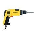 Power tools drill Royalty Free Stock Photo