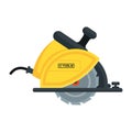 Power tools circular saw icon Royalty Free Stock Photo