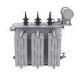 Power Transformer Isolated Royalty Free Stock Photo