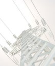 Power Transmission Line Royalty Free Stock Photo