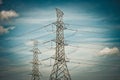 Power Transmission Line Royalty Free Stock Photo