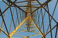 Power transmission tower Royalty Free Stock Photo