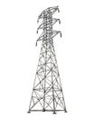 Power Transmission Tower Royalty Free Stock Photo