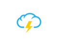 Power Weather And Season Icon Logo Design Element