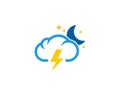 Power Weather And Season Icon Logo Design Element