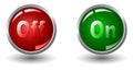 Power web button Royalty Free Stock Photo