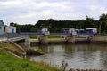 Power weir on the river Thaya