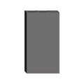 Powerbank fast charge phone tablet usb black flat