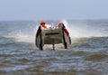 Powerboat racing on ocean Royalty Free Stock Photo