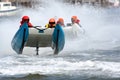 Powerboats racing Royalty Free Stock Photo