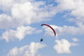 Powered paraglider Royalty Free Stock Photo