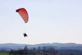 A powered paraglider Royalty Free Stock Photo