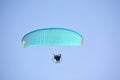 Powered paragliding Royalty Free Stock Photo