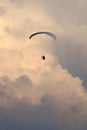 Powered paragliding Royalty Free Stock Photo