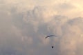 Powered paragliding Royalty Free Stock Photo