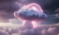 Majestic Thunderclouds and Lightning Royalty Free Stock Photo