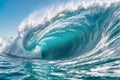 Powerful Crashing Surfing Wave
