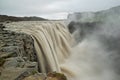 Powerful Dettifoss waterfall in Iceland