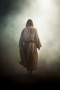 full view of the Lord Jesus Christ also known as Emmanuel. Royalty Free Stock Photo