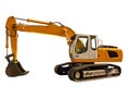 Powerful excavator Royalty Free Stock Photo