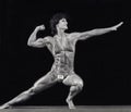 Female Bodybuilder Julie McNew Poses in Atlantic City in 1982