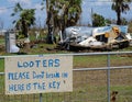 Powerful Hurricane Harvey`s Destruction on Texas Coast