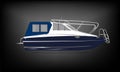 powerful indoor water cruise pleasure boat
