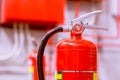 Powerful industrial fire extinguishing system Royalty Free Stock Photo