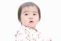 Powerful Japanese Baby Royalty Free Stock Photo