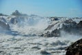 The powerful Khone Phapheng Waterfalls near Don Det