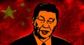 Powerful Leader Chinese President Xi Jinping Royalty Free Stock Photo