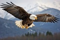 Powerful Majestic eagle. Generate Ai