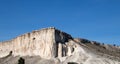 Powerful 100-meter calcareous rock