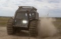 Powerful off-road transporter, all-terrain vehicle Royalty Free Stock Photo