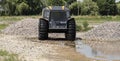 Powerful off-road transporter, all-terrain vehicle Royalty Free Stock Photo