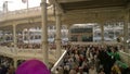 Worshiper doing Tawaf near Kaaba mecca