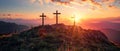 The Powerful Symbolism of the Three Crosses on the Mountain on Good Friday: A Reflection on Mark 7:3