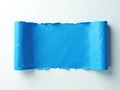 Ripped Blue Paper Poster A Visual Advocacy for Human Rights and Social Justice Educational Campaign Design Royalty Free Stock Photo