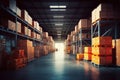 Powerful Warehousing Solutions Boosting Efficiency for Industrial and Logistics Companies. created with Generative AI