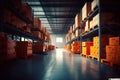 Powerful Warehousing Solutions Boosting Efficiency for Industrial and Logistics Companies. created with Generative AI