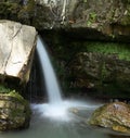 Powerful waterfall Royalty Free Stock Photo