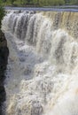 Powerful Waters Rushing into a Dramatic Chasm