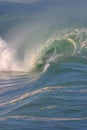 Powerful Wave at Waimea Bay Royalty Free Stock Photo