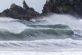 Stormy Winter Waves in NZ