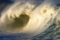 Powerful White Wave in Hawaii Royalty Free Stock Photo